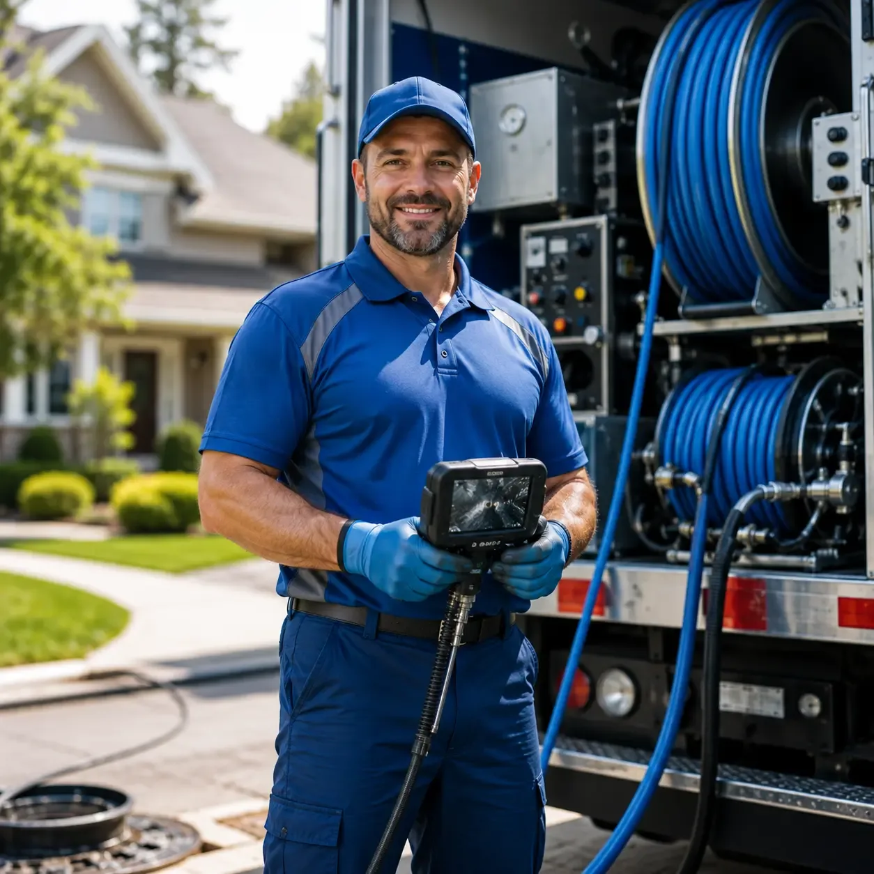 Local outdoor drain cleaning specialists in Coldwater, MI